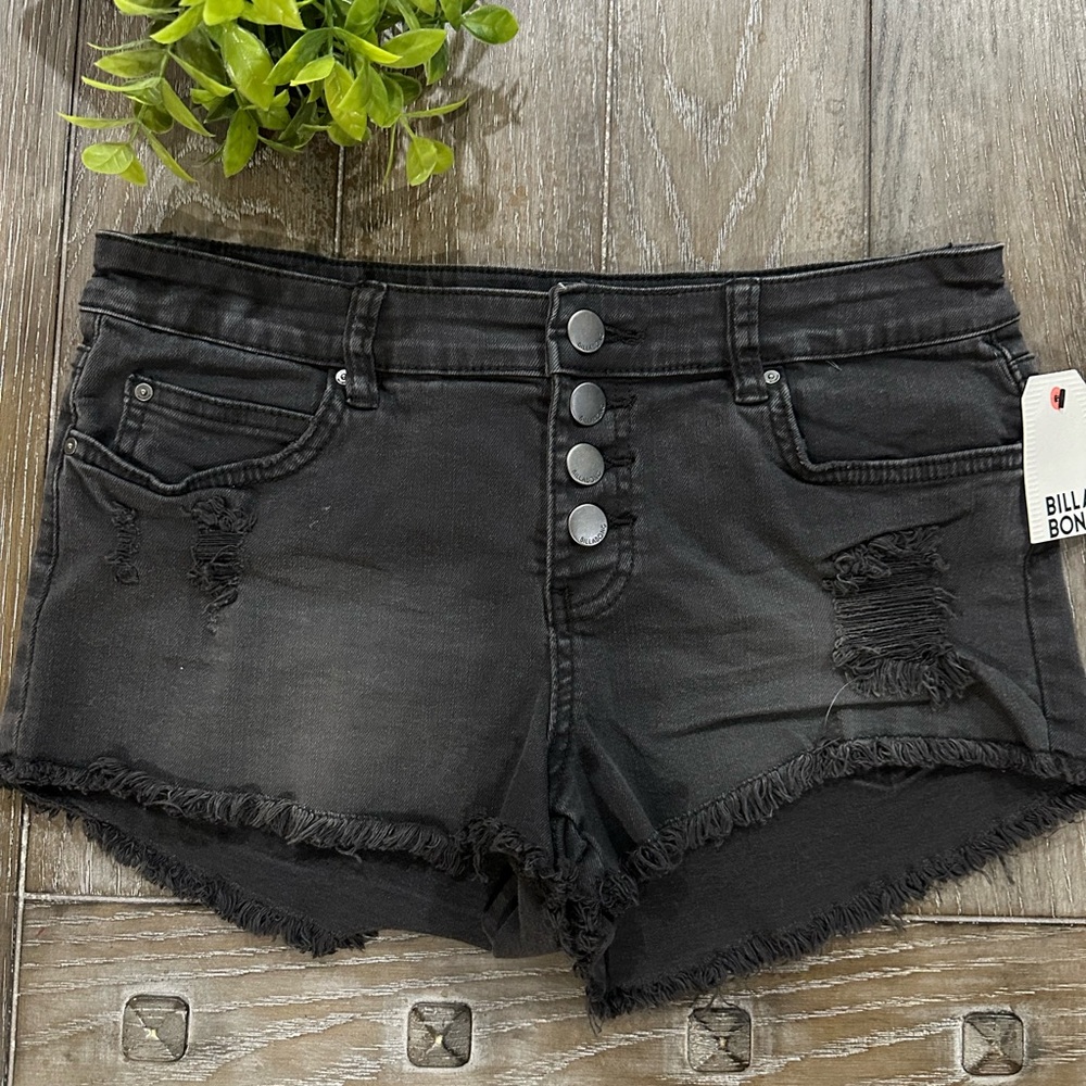Billabong Jean Shorts - Picture 2 of 10